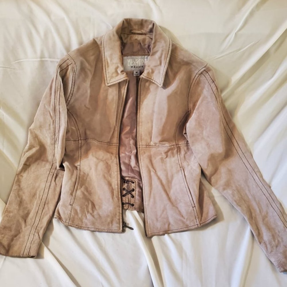 Women's suede jacket